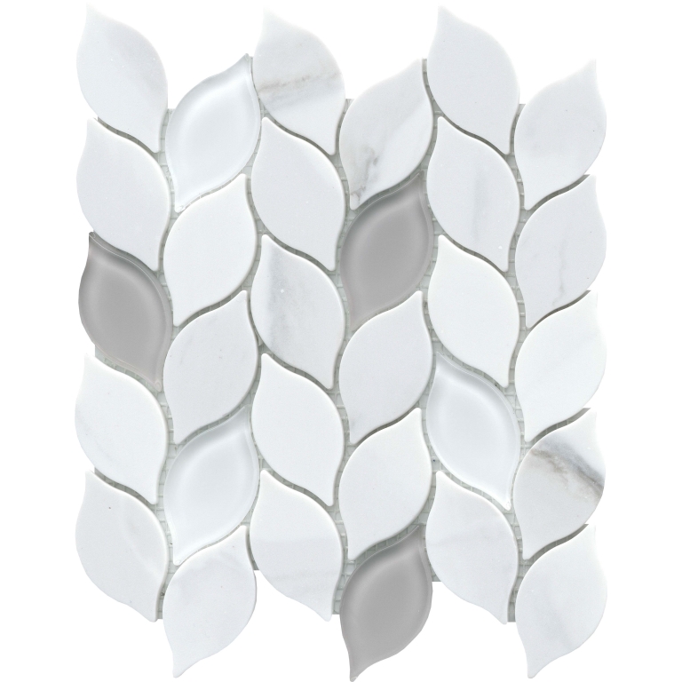 L'AMOUR - 2X3/10X11, WHITE, POLISHED
